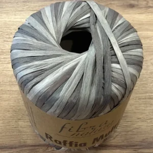 FIBRA NATURA Raffia Multi 117-25, серый