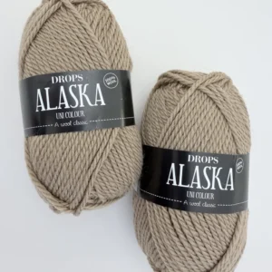 DROPS Alaska uni colour, 68 светло-коричневый