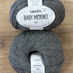 DROPS Baby Merino mix, 19 светло-серый