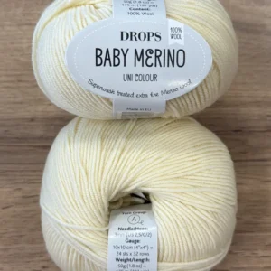DROPS Baby Merino uni color, 03 бледно-желтый