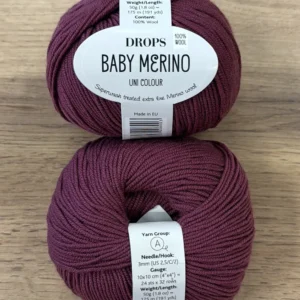 DROPS Baby Merino uni colour, 34 темная фуксия