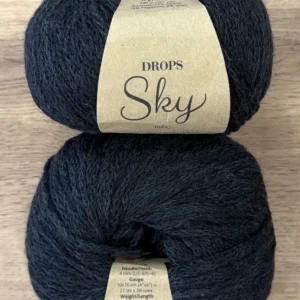 DROPS Sky mix, 05 черный