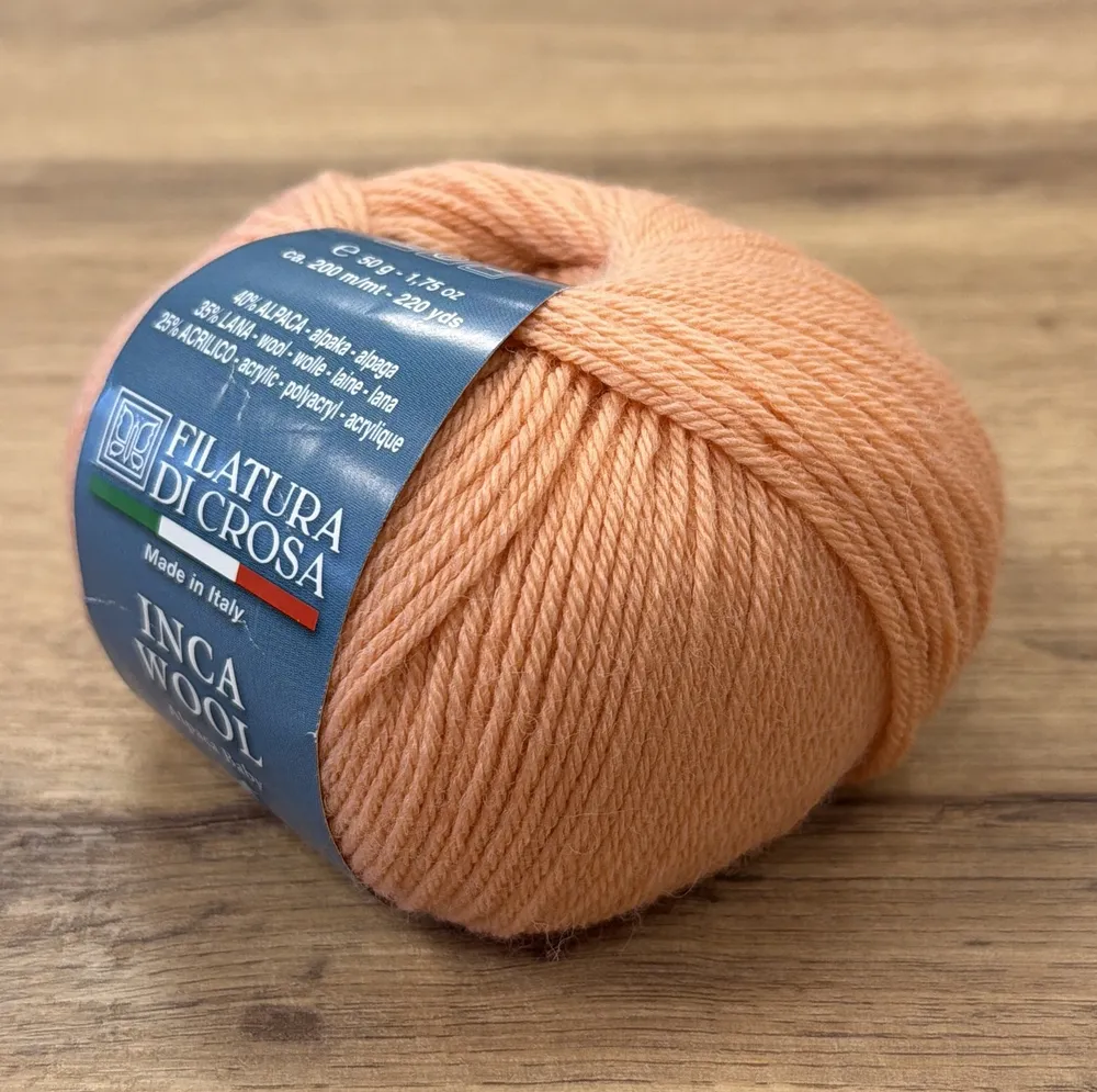 FILATURA DI CROSA Inca Wool 06, персик