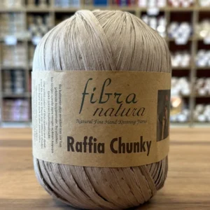FIBRA NATURA Raffia Chunky, светло-коричневый