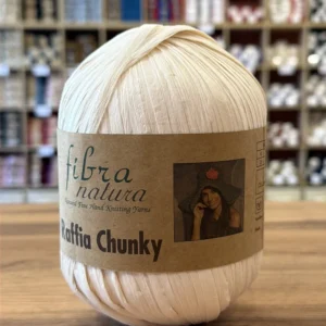 FIBRA NATURA Raffia Chunky 114-23, молочный