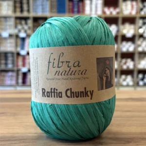 FIBRA NATURA Raffia Chunky 114-40, зеленый