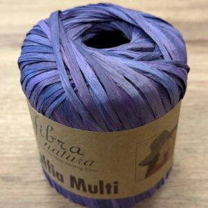 FIBRA NATURA Raffia Multi 117-06, сирень