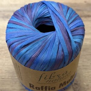 FIBRA NATURA Raffia Multi 117-08, синий
