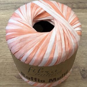 FIBRA NATURA Raffia Multi 117-17, персик