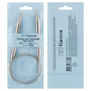 Круговые спицы Gamma MKN сталь 10.0 мм 100 см с металл. леской