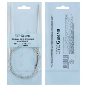 Круговые спицы Gamma MKN сталь 3.5 мм 100 см с металл. леской
