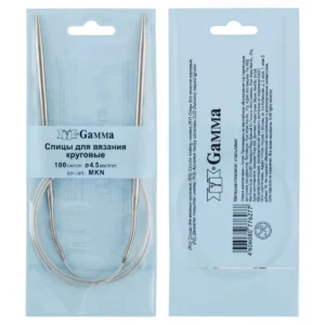 Круговые спицы Gamma MKN сталь 4.5 мм 100 см с металл. леской