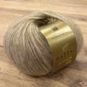 GAZZAL, Alpaca Air (75), бежевый с коричневым