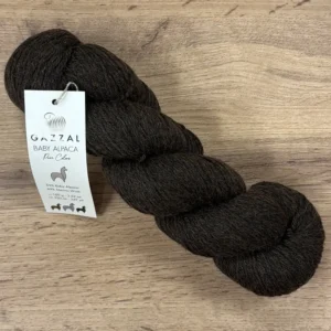 GAZZAL, Baby Alpaca Pure Colors (6457), темно-коричневый