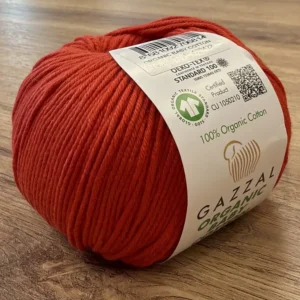 GAZZAL, Organic Baby Cotton (432), алый