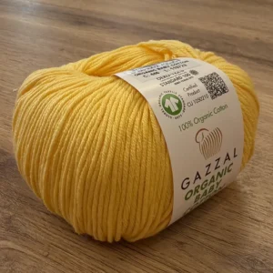 GAZZAL, Organic Baby Cotton (446), желтый