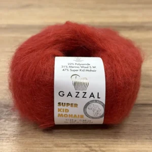 GAZZAL, Super Kid Mohair (64416), красный