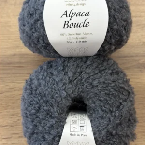 INFINITY, ALPACA BOUCLE (1053), темно-серый