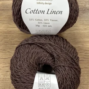 INFINITY, COTTON LINEN (3161), темный дуб