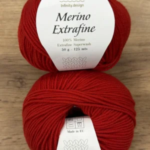 INFINITY, MERINO EXTRA FINE (4219), красный