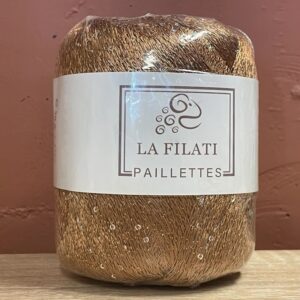 LA FILATI, PAILLETTES (S125), бронза с серебристыми пайетками