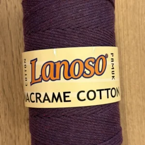 LANOSO, MACRAME COTTON (959), фиолетовый