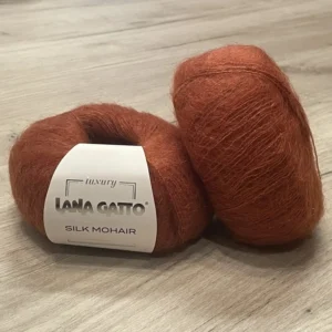 LANA GATTO, SILK MOHAIR (30141), терракотовый