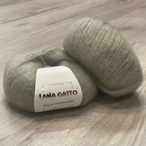 LANA GATTO, SILK MOHAIR (30144), серо-зеленый