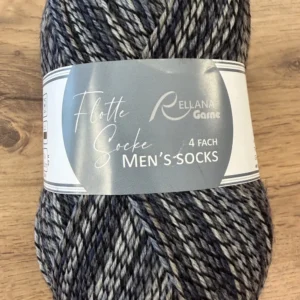 RELLANA GARNE, Rellana Flotte Socke 4f. Men´s Socks (3202), зебра