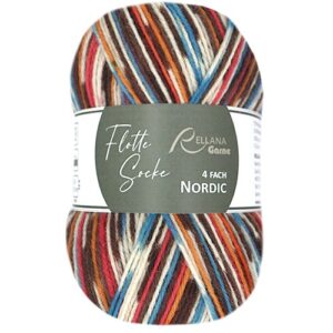 RELLANA GARNE, Rellana Flotte Socke 4f. Nordic (3170), планета Земля