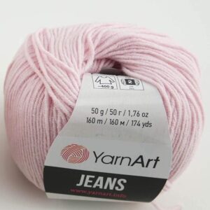 YARN ART, Jeans (18), светлая пудра