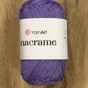 YARN ART, MACRAME (135), сиреневый