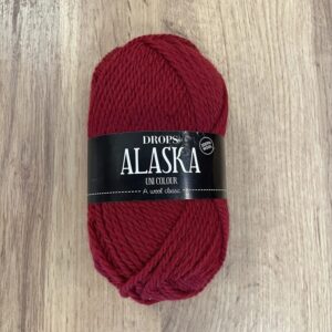 DROPS Alaska uni colour, 11 бордовый
