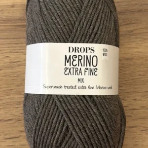 DROPS Merino Extra Fine uni colour, 06 серый