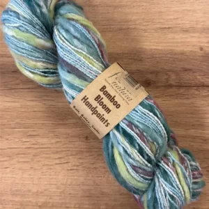 FIBRA NATURA Bamboo Bloom Handpaints 305, бирюза