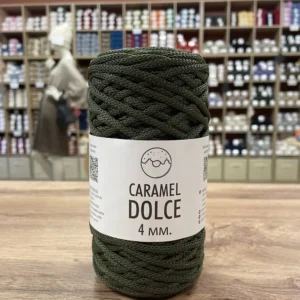 ПРЯЖА ЦЕНТР, Dolce 4мм Тимьян 8509