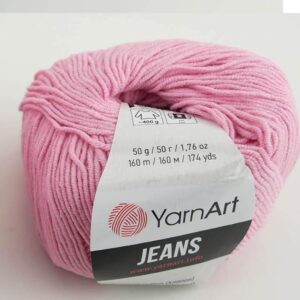 YARN ART, Jeans (36), ярко-розовый