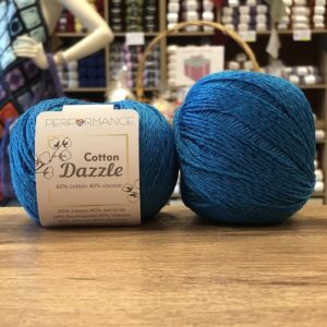 Performance Cotton Dazzle (125), сине-бирюзовый