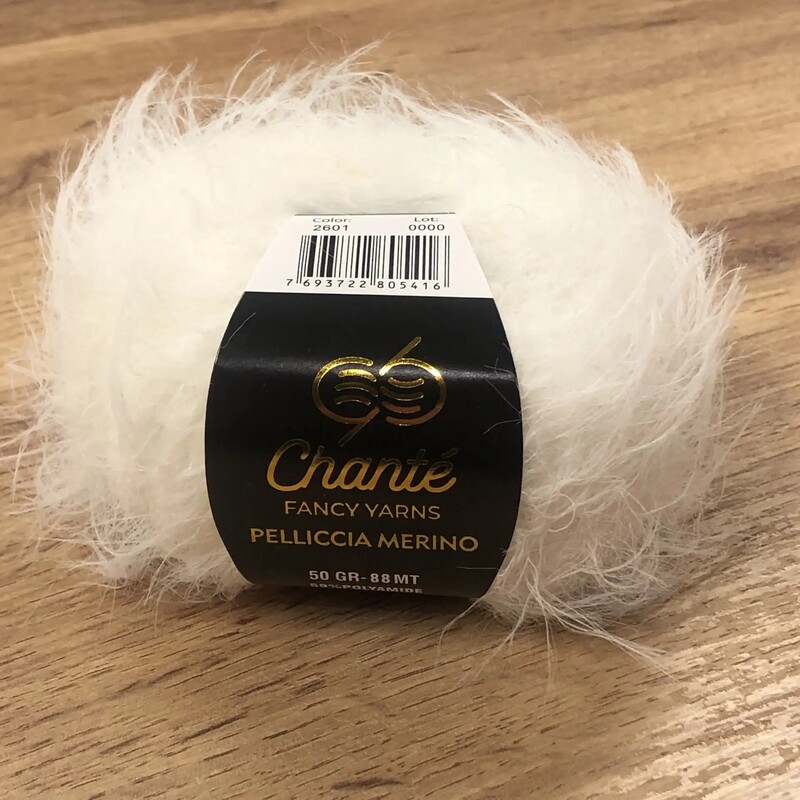 CHANTE Pelliccia Merino (2601), белый