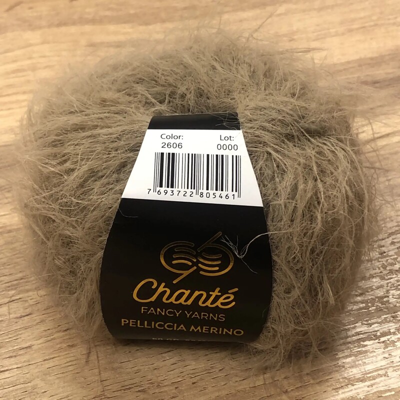 CHANTE Pelliccia Merino (2606), кофейный