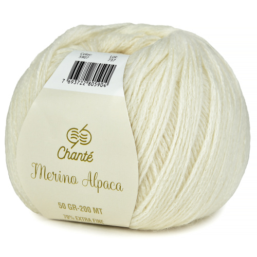 CHANTE Merino Alpaca (5907), белый
