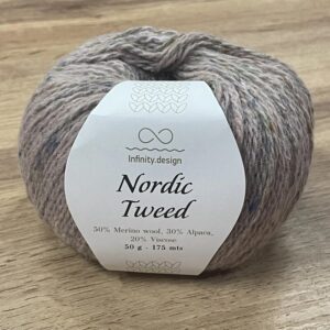 INFINITY, NORDIC TWEED (5002) пепельно-розовый